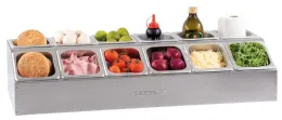 Support pour 12 bacs GN 1/6 - 2 rangs - Casselin - CSBG1216R
