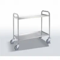 Chariot de débarrassage 2 niveaux 980x580x960 mm - eratos - csd-92 - Eratos - CSD-92 Chariot de débarrassage 2 niveaux 980x580x960 mm - eratos - csd-92 - Eratos - CSD-92