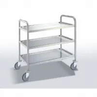 Chariot de débarrassage 3 niveaux 980x580x960 mm - eratos - csd-93 - Eratos - CSD-93 Chariot de débarrassage 3 niveaux 980x580x960 mm - eratos - csd-93 - Eratos - CSD-93