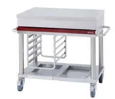 Module de préparaion et de rangement sur roulettes - 1200x650x950 mm - Ambassade de bourgogne - CTA 1000 Module de préparaion et de rangement sur roulettes - 1200x650x950 mm - Ambassade de bourgogne - CTA 1000