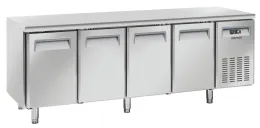 Table négative réfrigérée 4 portes 345 L - Casselin - CTARN4P Table négative réfrigérée 4 portes 345 L - Casselin - CTARN4P