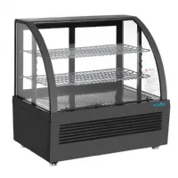 Vitrine comptoir présentation positive 100 L 705 mm noire - Polar - CU636 Vitrine comptoir présentation positive 100 L 705 mm noire - Polar - CU636