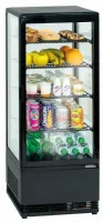 Armoire réfrigérée vitrine positive 98l noire - casselin - cvr98ln - Casselin - CVR98LN Armoire réfrigérée vitrine positive 98l noire - casselin - cvr98ln - Casselin - CVR98LN