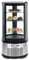 Vitrine réfrigérée de boulangerie pâtisserie ronde 100l - casselin - cvrr100l - Casselin - CVRR100L