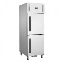 Armoire réfrigérateur positive professionnelle 2 portes 10 x GN 2/1 - Polar - CW193