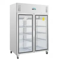 Armoire réfrigérée 2 portes vitrées capacité 20 x GN 2/1 - Polar - CW198 Armoire réfrigérée 2 portes vitrées capacité 20 x GN 2/1 - Polar - CW198
