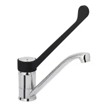 Robinet mitigeur professionnel à commande coude sortie mono 50x240x290 mm - diamond - cw2002-mt - Diamond - CW2002-MT Robinet mitigeur professionnel à commande coude sortie mono 50x240x290 mm - diamond - cw2002-mt - Diamond - CW2002-MT