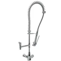 Douchette professionnelle acier inox et robinet groupe mélangeur heavy-duty sortie mono - diamond - cw4088/hd - Diamond - CW4088/HD Douchette professionnelle acier inox et robinet groupe mélangeur heavy-duty sortie mono - diamond - cw4088/hd - Diamond - CW4088/HD