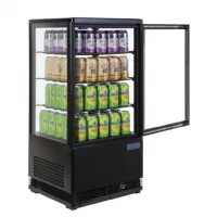 Photo 3 - Vitrine comptoir présentation positive 68 l 428 mm noire - polar - cx577 - Polar - CX577