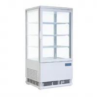 Photo 2 - Vitrine comptoir présentation positive 68 l 428 mm blanche - polar - cx578 - Polar - CX578