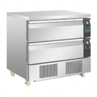Soubassement réfrigéré double température 2 tiroirs 179 L - Polar - DA996 - POLAR - DA996