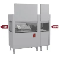 Lave-vaisselle professionnel à traction sortie droite /h 1700x770x1615 mm - diamond - datic20e/7-dx- - Diamond - DATIC20E/7-DX-