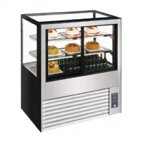 Photo 2 - Vitrine comptoir présentation positive 285 l 900 mm - polar - db950 - Polar - DB950