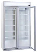 Armoire à boissons réfrigérée 2 portes vitrées blanche 805 L +1/+10°C - Coolhead - DC 1050C Armoire à boissons réfrigérée 2 portes vitrées blanche 805 L +1/+10°C - Coolhead - DC 1050C