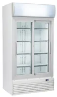 Armoire à boissons réfrigérée 2 portes coulissantes vitrées blanche 800 L +1/+10°C - Coolhead - DC 800S Armoire à boissons réfrigérée 2 portes coulissantes vitrées blanche 800 L +1/+10°C - Coolhead - DC 800S