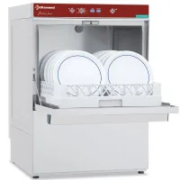 Lave-vaisselle professionnel panier 500x500 mm avec pompe de vidange 575x605x820 mm - Diamond Promo - DFE8/6