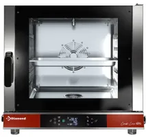 Four professionnel électrique monophasé auto-nettoyant commandes digitales GN 1/1 - Diamond Promo - DFV511/CTD