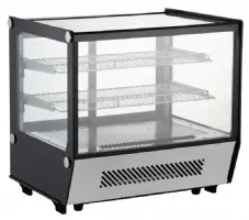 Vitrine de présentation réfrigérée 160 L, 0/+12°C, vitre avant droite, éclairage LED - l2g - DIANA Vitrine de présentation réfrigérée 160 L, 0/+12°C, vitre avant droite, éclairage LED - l2g - DIANA