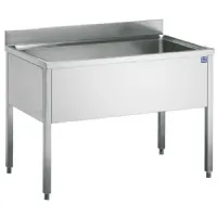 Plonge inox 1 bac avec dosseret, sans étagère basse, 2000x700 mm - virtus - dlp720 - Virtus group - DLP720 Plonge inox 1 bac avec dosseret, sans étagère basse, 2000x700 mm - virtus - dlp720 - Virtus group - DLP720