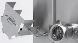 Hachoir professionnel mélangeur automatique sur socle double coupe b98 1000 kg/h triphasé - psv - drc hm 100l/32 - Psv group - DRC HM 100L/32 Hachoir professionnel mélangeur automatique sur socle double coupe b98 1000 kg/h triphasé - psv - drc hm 100l/32 - Psv group - DRC HM 100L/32
