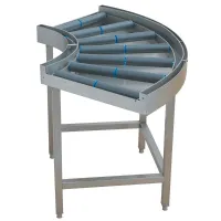 Courbe convoyeur à rouleaux 90° 1100x1100x875 mm - diamond - drf90 - Diamond - DRF90 Courbe convoyeur à rouleaux 90° 1100x1100x875 mm - diamond - drf90 - Diamond - DRF90