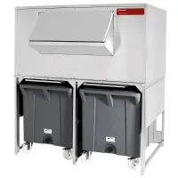 Bac de stockage avec chariot de 2 x 108 kg 1560x1330x1810 mm - diamond - drolbin/80-150 - Diamond - DROLBIN/80-150 Bac de stockage avec chariot de 2 x 108 kg 1560x1330x1810 mm - diamond - drolbin/80-150 - Diamond - DROLBIN/80-150