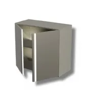 Placard mural inox 2 portes battantes avec 1 étagère 900x400x800 mm - ristopro - dspa2b0948 - Ristopro - DSPA2B0948 Placard mural inox 2 portes battantes avec 1 étagère 900x400x800 mm - ristopro - dspa2b0948 - Ristopro - DSPA2B0948