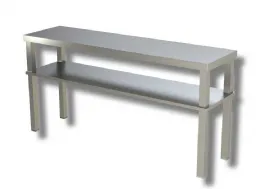 Étagère du chef 2 niveaux 1600x350x700 mm - ristopro - dsrad16357 - Ristopro - DSRAD16357
