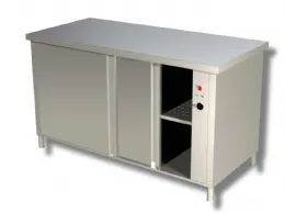 Meuble chauffant inox à portes coulissantes - ristopro - dstac 207 - Ristopro - DSTAC 207 Meuble chauffant inox à portes coulissantes - ristopro - dstac 207 - Ristopro - DSTAC 207
