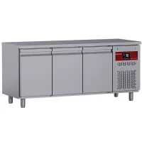 Table frigorifique ventilée 3 portes positive gn 1/1 405 l - diamond promo - dt178/p9h - Diamond promo - DT178/P9H