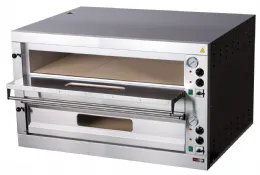 Four à Pizzas professionnel triphasé 18 pizzas 33 cm - Redfox - E 18