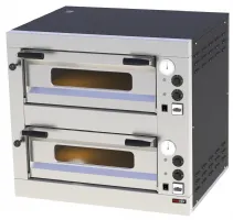 Four à pizzas professionnel triphasé 1 pizzas 50 cm - redfox - e 8/50 - Redfox - E 8/50