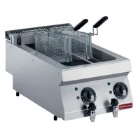 Friteuse professionnelle triphasé 5 litres 9 kW - Diamond - E17/F2V54T-N Friteuse professionnelle triphasé 5 litres 9 kW - Diamond - E17/F2V54T-N