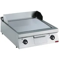 Plaque de cuisson professionnelle à poser lisse chrome dur triphasé 15 kW - Diamond - E22/PLCD8T-N Plaque de cuisson professionnelle à poser lisse chrome dur triphasé 15 kW - Diamond - E22/PLCD8T-N
