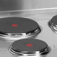 Photo 2 - Cuisson électrique professionnelle 4 plaques triphasé 8.2 kw - mbm - e46 - Mbm - E46