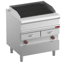 Grill vapeur professionnel Triphasé grille fonte double face 800x700x850/920 mm - Diamond Promo - E7/GVQA8-N Grill vapeur professionnel Triphasé grille fonte double face 800x700x850/920 mm - Diamond Promo - E7/GVQA8-N