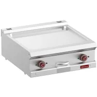 Plaque de cuisson professionnelle triphasé à poser plaque lisse chrome dur 10 kW - Diamond - E7/PLCD7T-N