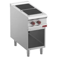 Plaque de cuisson professionnelle électrique 2 feux 6 kW - Diamond - E9/2PQA4-N
