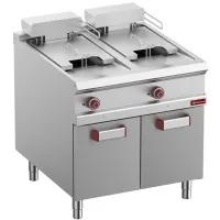 Friteuse professionnelle triphasée 2 cuves 18 litres - diamond promo - e9/f36a8-n - Diamond promo - E9/F36A8-N