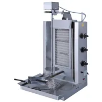Grill kebab gaz avec 3 zones de chauffage, moteur supérieur, capacité 30 kg - virtus - eco3g/n - Virtus group - ECO3G/N Grill kebab gaz avec 3 zones de chauffage, moteur supérieur, capacité 30 kg - virtus - eco3g/n - Virtus group - ECO3G/N