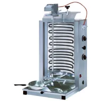 Grill kebab électrique avec 2 zones de chauffage, moteur supérieur, 30 kg triphasé - virtus - eco4/n - Virtus group - ECO4/N Grill kebab électrique avec 2 zones de chauffage, moteur supérieur, 30 kg triphasé - virtus - eco4/n - Virtus group - ECO4/N