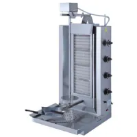 Grill kebab gaz avec 4 zones de chauffage, moteur supérieur et capacité 70 kg - virtus - eco4g/n - Virtus group - ECO4G/N Grill kebab gaz avec 4 zones de chauffage, moteur supérieur et capacité 70 kg - virtus - eco4g/n - Virtus group - ECO4G/N