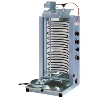Grill kebab électrique triphasé avec 3 zones de chauffage, moteur supérieur, capacité 70 kg - virtus - eco6/n - Virtus group - ECO6/N Grill kebab électrique triphasé avec 3 zones de chauffage, moteur supérieur, capacité 70 kg - virtus - eco6/n - Virtus group - ECO6/N