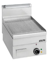 Plaque de cuisson professionnelle triphasé rainurée 5 kw - mbm - eft46r - Mbm - EFT46R