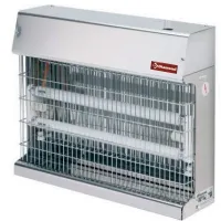Exterminateur d'insectes professionnel mural en inox 2 tubes fluorescents 495x132x392 mm Monophasé - Diamond Promo - EI305-MX Exterminateur d'insectes professionnel mural en inox 2 tubes fluorescents 495x132x392 mm Monophasé - Diamond Promo - EI305-MX
