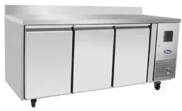 Table desserte négative GN1/1 3 portes avec capacité de 420 L - Atosa - EPF3472GR-SB Table desserte négative GN1/1 3 portes avec capacité de 420 L - Atosa - EPF3472GR-SB