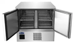 Photo 2 - Table desserte négative meuble compact gn1/1 2 portes 210 l - atosa - esf8f - Atosa - ESF8F