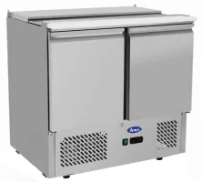 Saladette réfrigérée GN1/1 CAPOT INOX 2 PORTES - Atosa - ESL3800GR - ATOSA - ESL3800GR