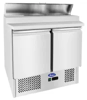 Meuble à Pizzas de préparation GN1/1 2 portes 300 L positif - Atosa - ESL3832GR Meuble à Pizzas de préparation GN1/1 2 portes 300 L positif - Atosa - ESL3832GR