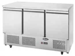 Table desserte réfrigérée MEUBLE COMPACT GN1/1 3 portes positive 380 L - Atosa - ESL3851GR